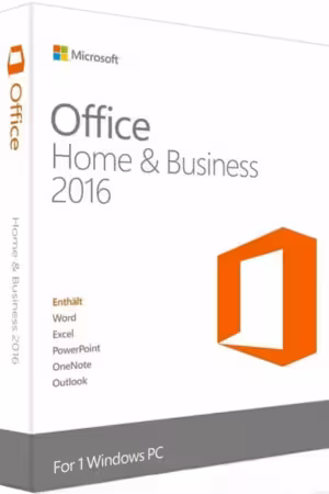 Microsoft Office 2016 Home & Business (PC)